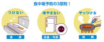 2023年6月6日　今回は食中毒の予防について紹介します